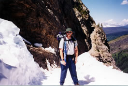 Jim in Glacier NP